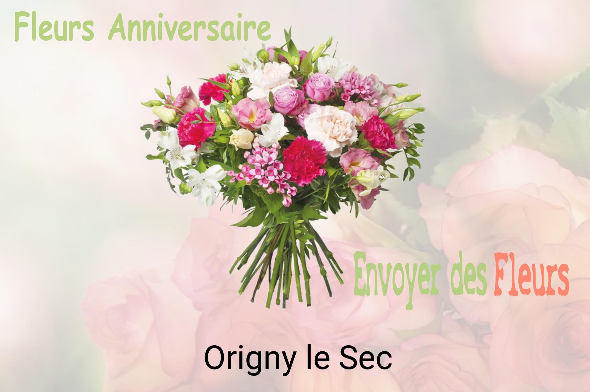 Bouquet de fleurs d’anniversaire livré à Origny-le-Sec